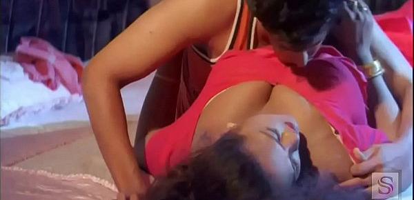  Huge boobs desi actress in bed